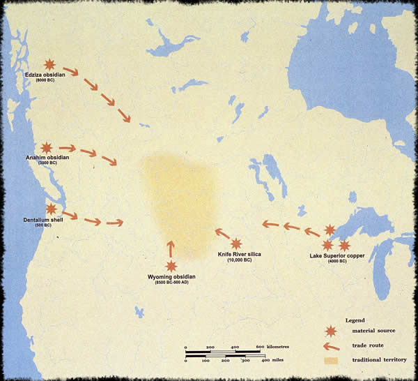 Trading with our neighbours - Courtesy of Glenbow Museum