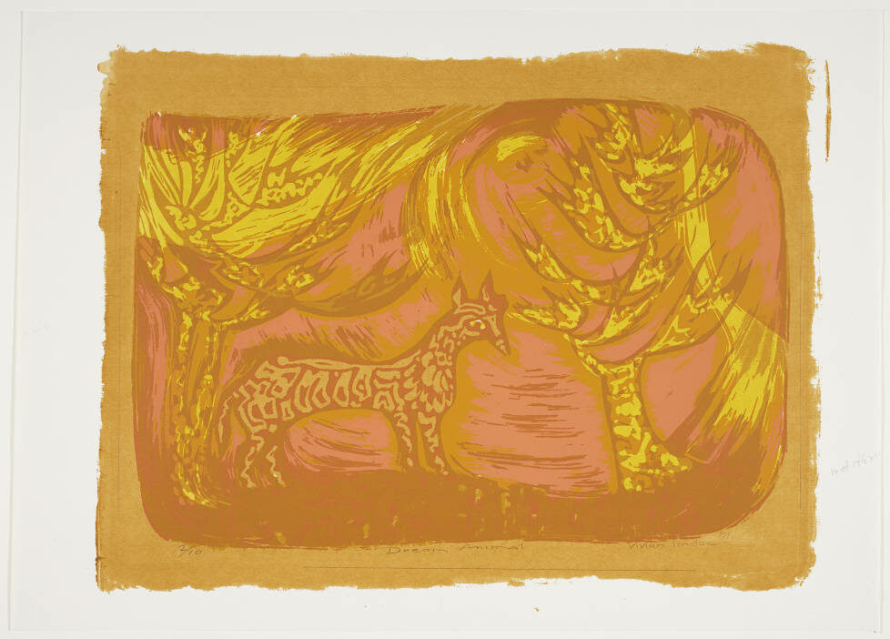 Vivian Lindoe, Dream Animal, 1971, Collection of Glenbow.