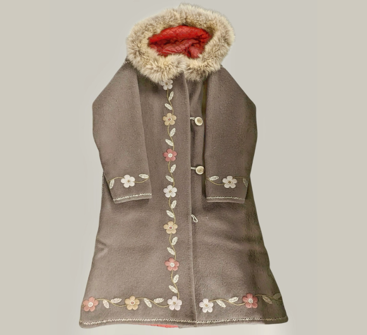 Joni Ashevak, natural dye parka, ca. 1974, Collection of Glenbow.