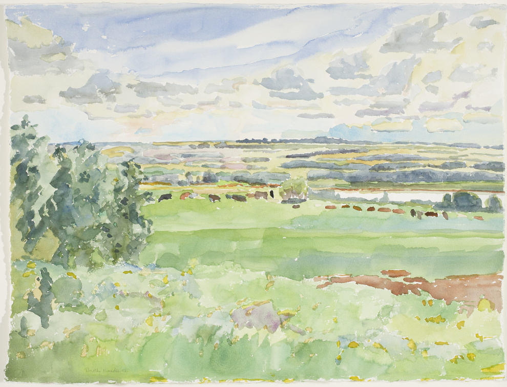 Dorothy Knowles, Joe Kasahoff Cows, 1992, Collection of Glenbow, gift of the artist, 2007.