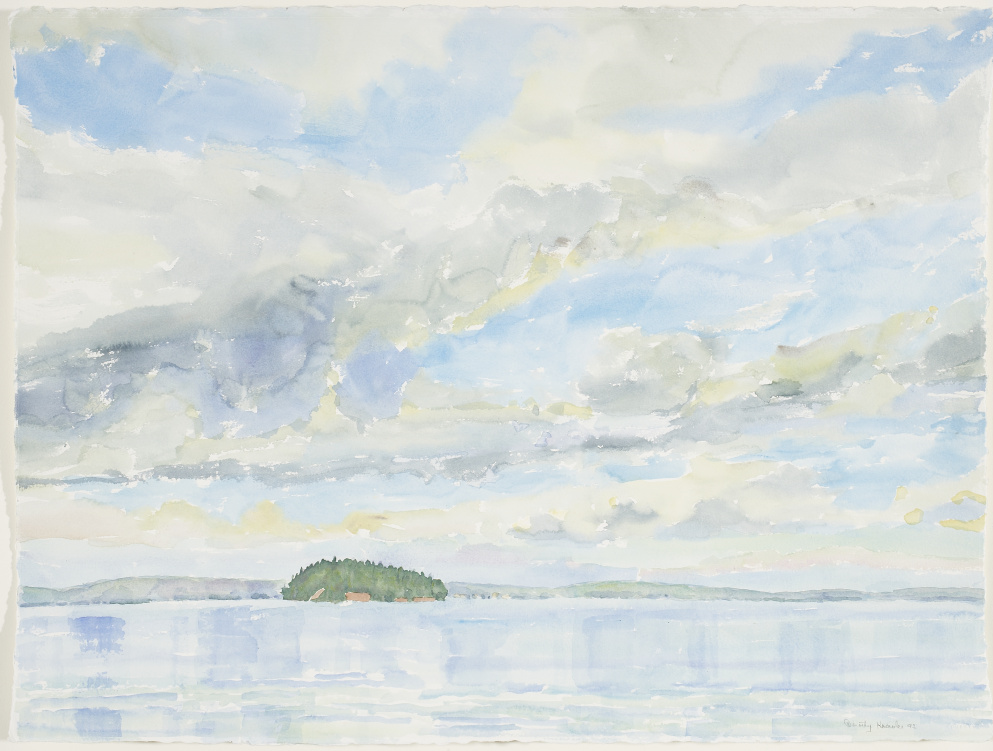 Dorothy Knowles, The Narrows at Waskesiu, 1992, Collection of Glenbow, gift of the artist, 2007.