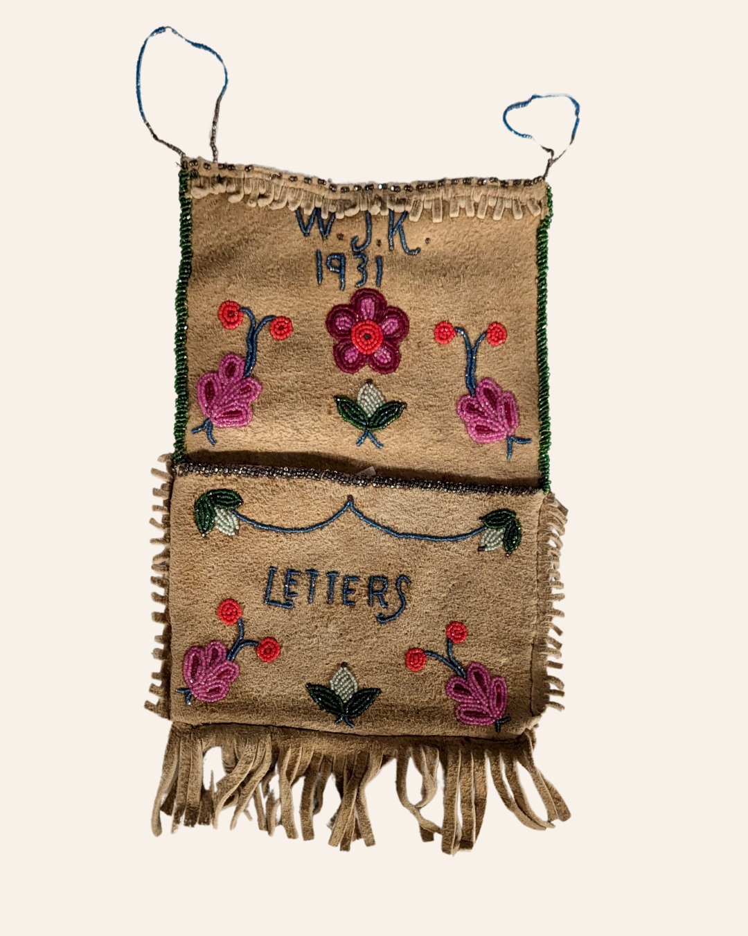 Maker once known, letter holder, ca. early 20th century, Collection of Glenbow. In memory of William James Kent.